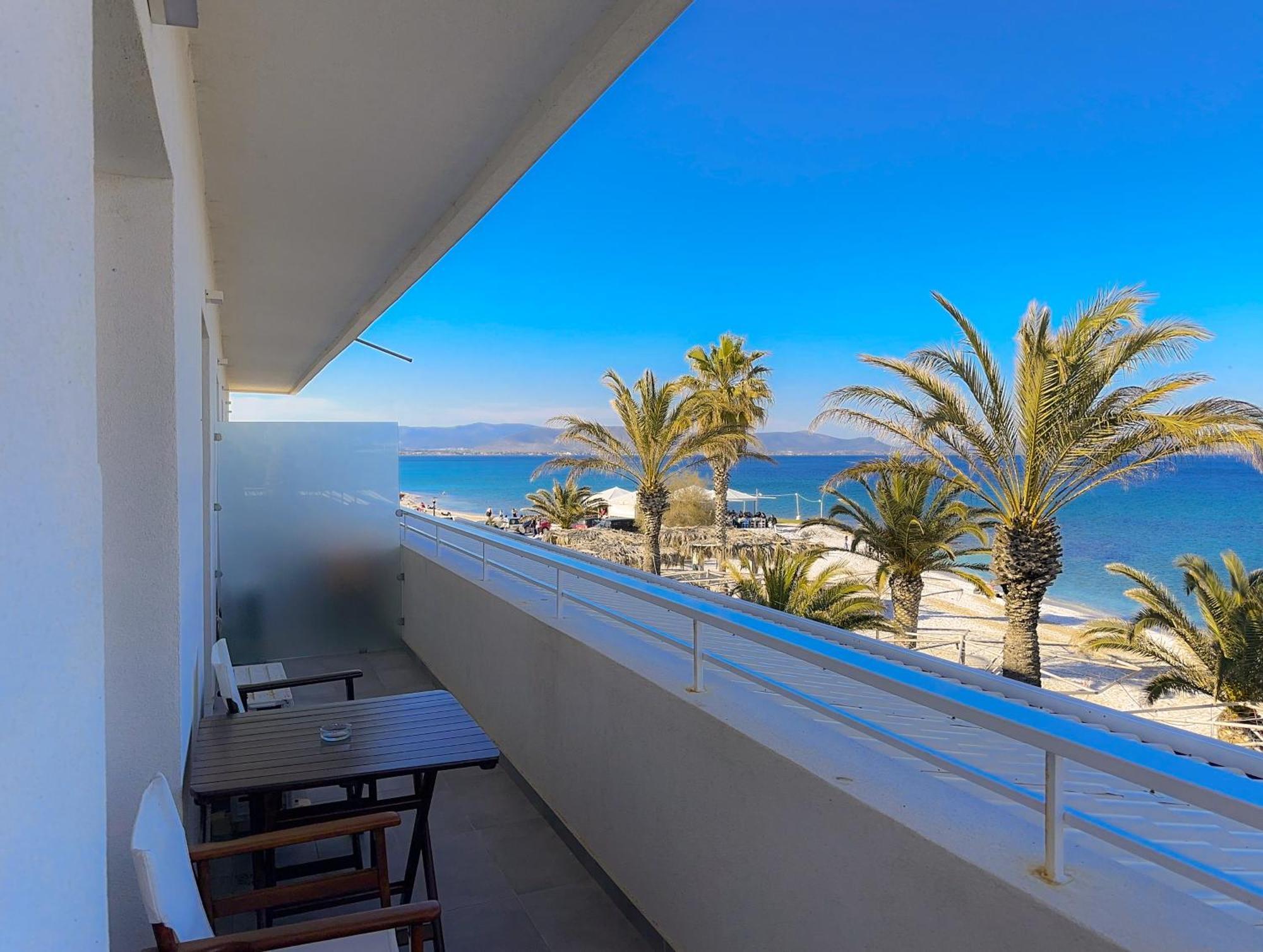 Néa Mákri Tiki Beach Studios מראה חיצוני תמונה
